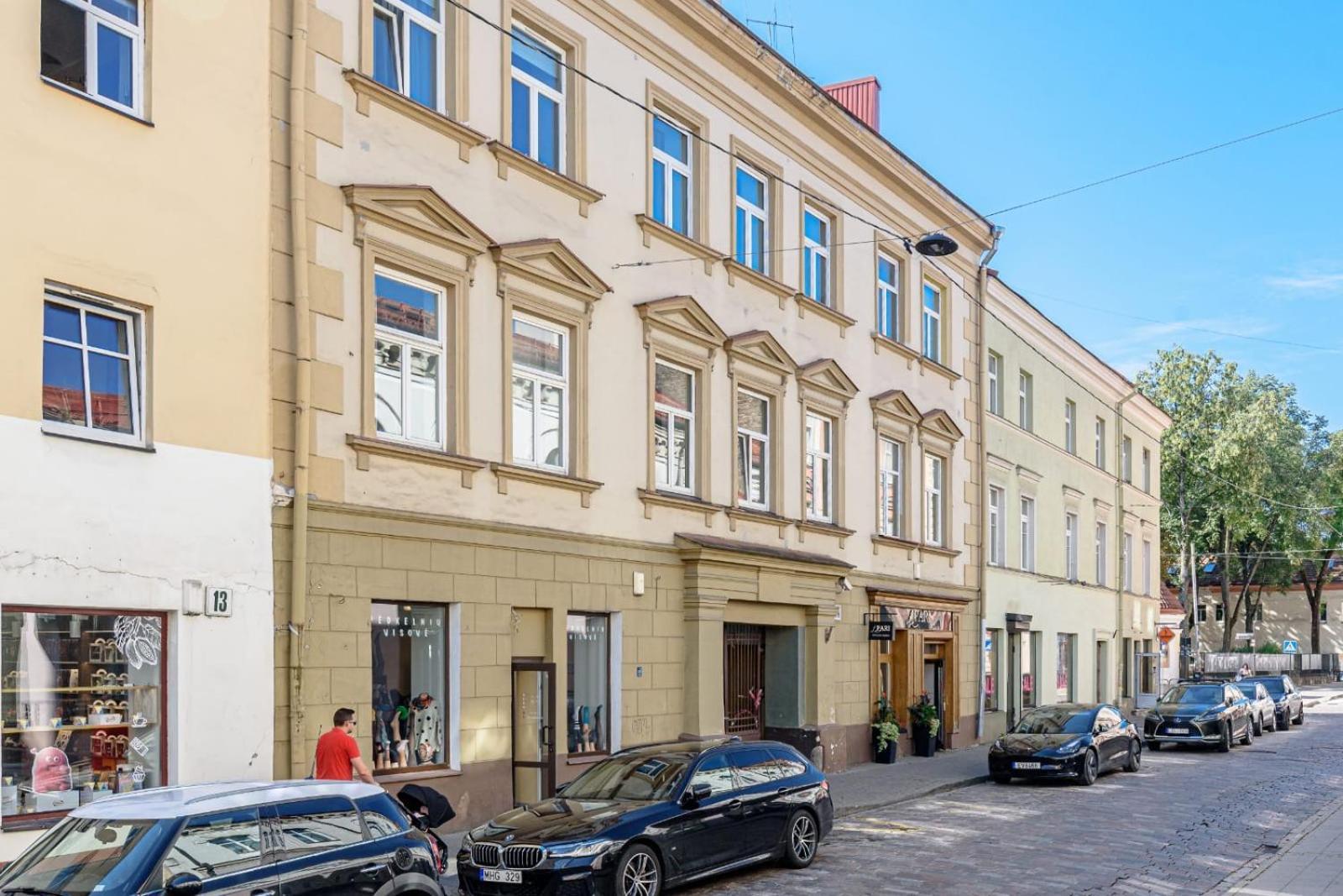 Traku Street Apartment In VNO Buitenkant foto
